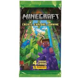 Zberateľské karty Panini Minecraft 3 Booster