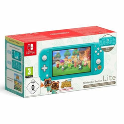 Nintendo Switch Lite, turquoise + Animal Crossing New Horizons foto
