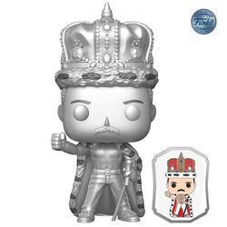POP! Rocks: Freddie Mercury King (Queen) Special Edition + Odznak