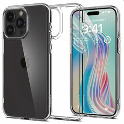 Puzdro Spigen Ultra Hybrid pre Apple iPhone 15 Pro Max, transparentné