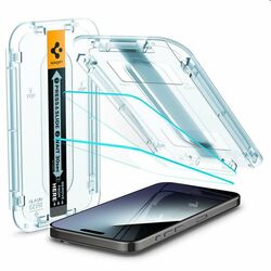 Tvrdené sklo Spigen tR ez Fit pre Apple iPhone 15 Pro, 2 kusy