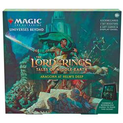 Kartová hra Magic: The Gathering The Lord of the Rings: Tales of Middle Earth Box Aragorn at Helm's Deep Scene | pgs.sk