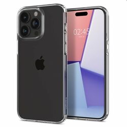 Zadný kryt Zadný kryt Spigen Liquid Crystal pre Apple iPhone 15 Pro Max, transparentná