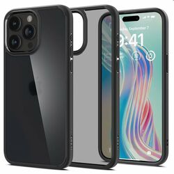 Zadný kryt Spigen Ultra Hybrid MagSafe pre Apple iPhone 15 Pro, čierna