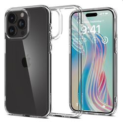 Zadný kryt Spigen Ultra Hybrid pre Apple iPhone 15 Pro, transparentná