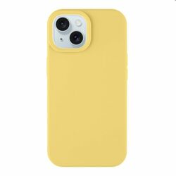 Zadný kryt Tactical Velvet Smoothie pre Apple iPhone 15, žltá | pgs.sk