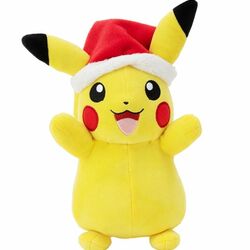 Plyšák Santa Hat Pikachu (Pokémon) foto