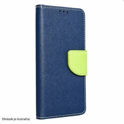 Knižkové puzdro FANCY Book pre Xiaomi Redmi Note 12 Pro 5G, modrá/zelená foto