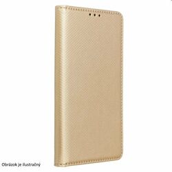 Knižkové puzdro Smart Case Book pre Xiaomi Redmi Note 12 Pro 5G, zlatá foto