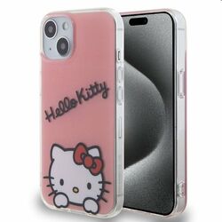 Zadný kryt Hello Kitty IML Daydreaming Logo pre Apple iPhone 13, ružová | pgs.sk