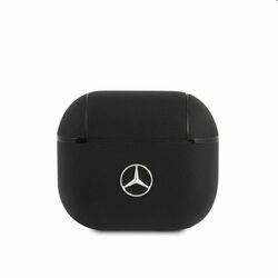 Mercedes kožené puzdro pre AirPods Pro, čierne | pgs.sk