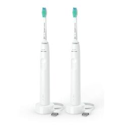 Philips Sonicare 3100 Series 1 plus 1 HX3675/13, sonická elektrická zubná kefka, čierna | pgs.sk