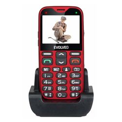 EVOLVEO EasyPhone XG, červený foto