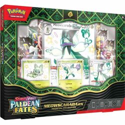 Kartová hra Pokémon TCG: Scarlet & Violet Paldean Fates Premium Collection Meowscarada EX (Pokémon) foto