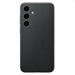 Zadný kryt Leather Cover pre Samsung S24 Plus, čierna
