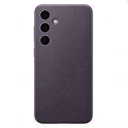 Zadný kryt Leather Cover pre Samsung S24 Plus, tmavofialová