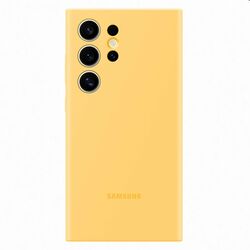 Zadný kryt Silicone Cover pre Samsung Galaxy S24 Ultra, žltá | pgs.sk
