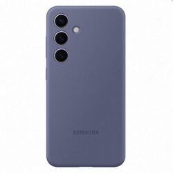 Zadný kryt Silicone Cover pre Samsung Galaxy S24, fialová