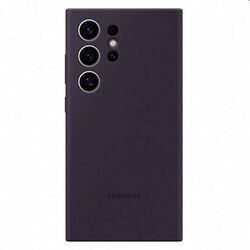 Zadný kryt Silicone Cover pre Samsung Galaxy S24 Ultra, tmavofialová