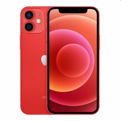 Apple iPhone 12 mini 64GB, red, Trieda C - použité, záruka 12 mesiacov