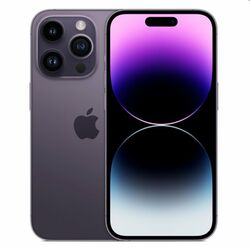 Apple iPhone 14 Pro, 128GB, deep purple, Trieda C - použité, záruka 12 mesiacov