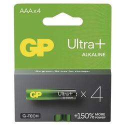 Emos GP Alkalická batéria GP Ultra Plus LR03 (AAA) 4 ks | pgs.sk