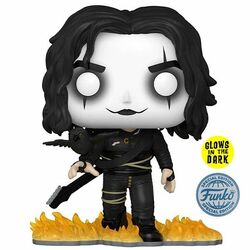 POP! Movies: Eric Draven with Crow (The Crow) Special Edition (Glows in The Dark)