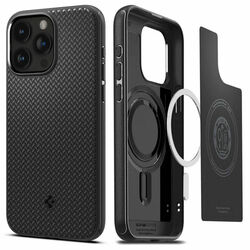 Zadný kryt Spigen Mag Armor MagSafe pre Apple iPhone 15 Pro Max, čierna