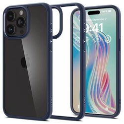 Zadný kryt Spigen Ultra Hybrid pre Apple iPhone 15 Pro, modrá