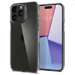 Zadný kryt Spigen Air Skin Hybrid pre Apple iPhone 15 Pro Max, transparentná