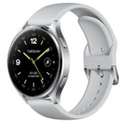 Xiaomi Watch 2 Sliver Case With Gray TPU Strap