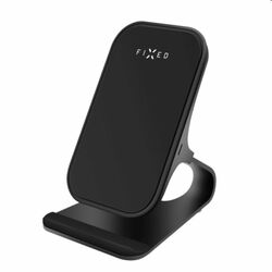 FIXED Stand with fast wireless charging Frame Wireless, 15W, black - OPENBOX (Rozbalený tovar s plnou zárukou) | pgs.sk