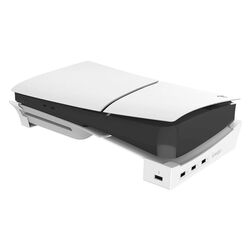 iPega P5S008 Horizontálny stojan s USB HUB pre PS5 Slim, White foto