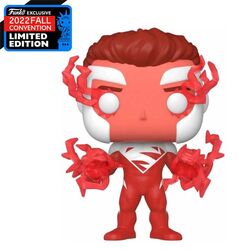 POP! Superman (Red) (DC) 2022 Fall Convention Limited Edition - OPENBOX (Rozbalený tovar s plnou zárukou)