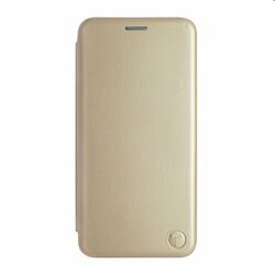 MobilNET Knižkové puzdro pre Samsung Galaxy A15 5G, zlaté foto