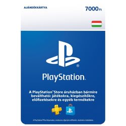 PlayStation Store ajándékkártya 7000 Ft