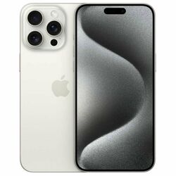 Apple iPhone 15 Pro Max 1TB, titánová biela, rozbalené balenie foto