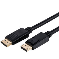 Kábel C-TECH DisplayPort 1.4, 8k@60Hz, M/M, 2m