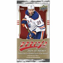 2024/2025 Upper Deck MVP Hockey Hobby Balíček Kariet
