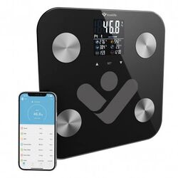 TrueLife FitShape S6 BT, osobná smart diagnostická váha, čierna