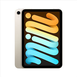 Apple iPad mini (2021) Wi-Fi 64GB, starlight, Trieda A – použité, záruka 12 mesiacov