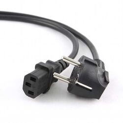 Kábel CABLEXPERT sieťový 1,8m VDE 220/230V napájací notebook 2 pin