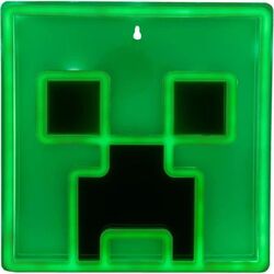 Lampa Neon Creeper (Minecraft)