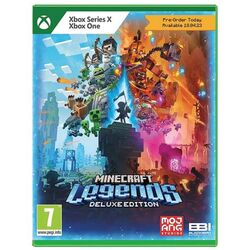 Minecraft Legends (Deluxe Edition) [XBOX Series X] - BAZÁR (použitý tovar)