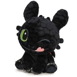 Plyšák Toothless Happy (To Train Your Dragon) 30 cm