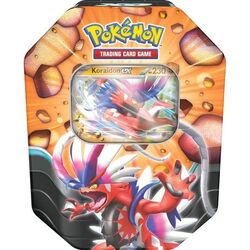 Kartová hra Pokémon TCG: Slashing Legends Tin Koraidon ex (Pokémon) (Koraidon ex)