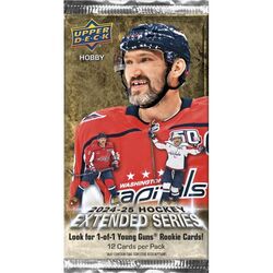 2024-25 Upper Deck Extended Series Hockey Hobby Balíček Kariet