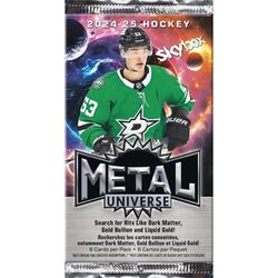 2024-25 Upper Deck Skybox Metal Universe Hockey Blaster balíček kariet