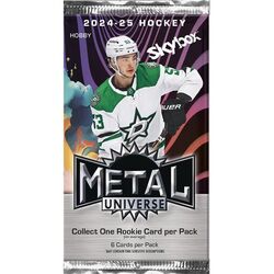 2024-25 Upper Deck Skybox Metal Universe Hockey Hobby balíček kariet