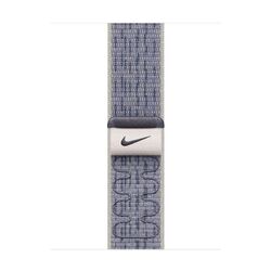 Apple Watch 42mm Grey/Blue Nike Sport Loop *Rozbalený*